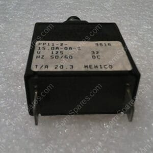 PP11-2- | 15. DA-0A-S 125V 50/60HZ