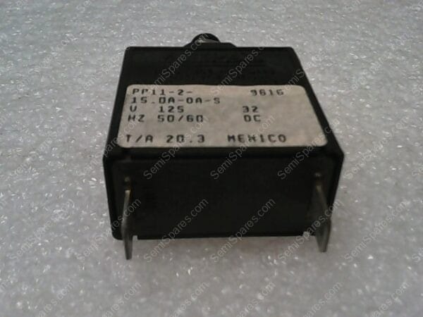 PP11-2- | 15. DA-0A-S 125V 50/60HZ