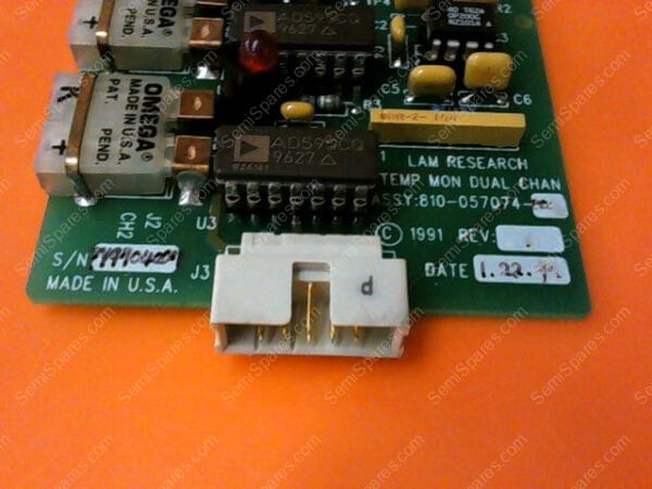 810-057074-001 | ASSY,PCB,TEMP MON DUAL CHAN