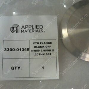 3300-01348 | FTG FLANGE, BLANK-OFF NW50 2.95OD X, .20THK SST