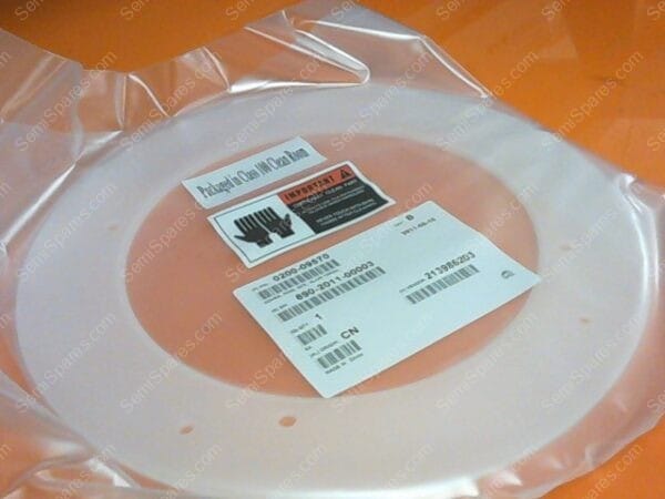 QZ-0550-00 | COVER,QUARTZ RING,ALUM,0200-09570