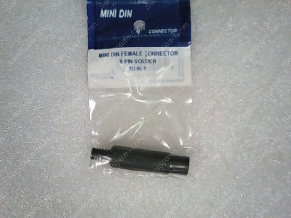 MD-8S-P | MINI DIN FEMALE CONNECTOR 8 PIN SOLDER