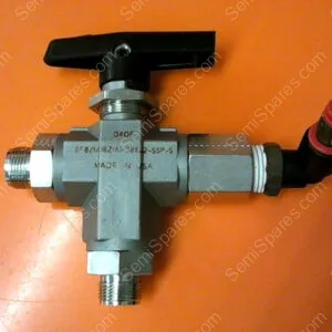 8F-B8XJ2-SSP | PARKER 8F-B8XJ2-SSP THREE-WAY BALL VALVE