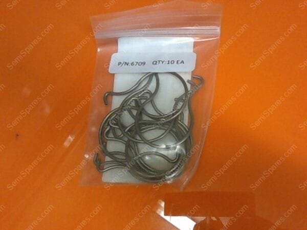 CC-0070-00 | DOME HANGER RETAINER CLIP,6709,CHA (PKG OF 10)