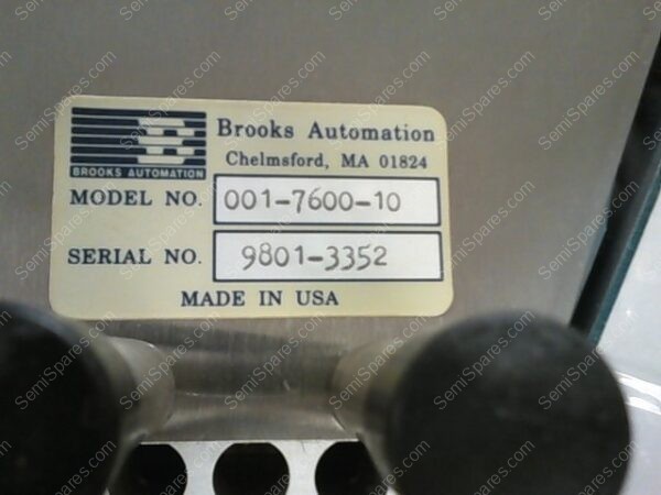 001-7600-10 | BROOKS AUTOMATION 001-7600-10 MTR-5 ROBOT VACUTRAN TRANSFER DRIVE - Image 2
