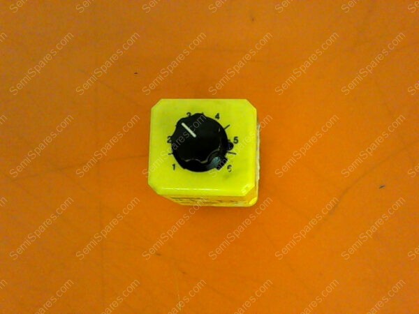 CUB-51-70120 | RELAY; E-MECH; TIMING; ON DELAY; DPDT; CUR-RTG 10A; CTRL-V 120AC; 1-120 SEC