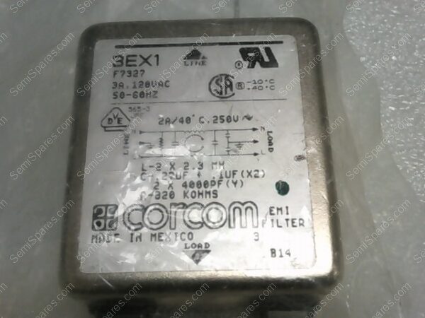 3EX1 | CORCOM POWER LINE FILTER