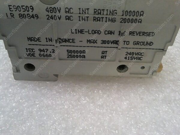 NC100H | MULTI 9 30A-TYPE C 480V CIRCUIT BREAKER 3 POLE