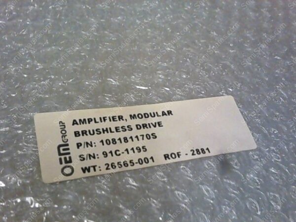 SP-1270-RP | MODULE,108181170S,BRUSHLESS DRIVER AMP