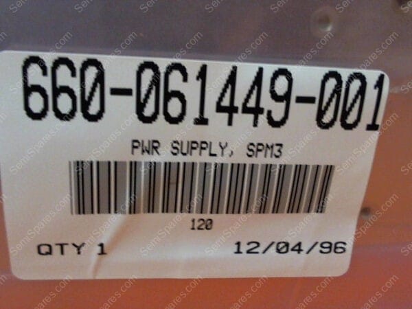 660-061449-001 | PWR SUPPLY, SPM3 - Image 2