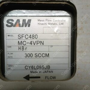 SFC480-HBR | SAM SFC480, MC-4VP, MFC HBR 300 SCCM, CY6L085JB