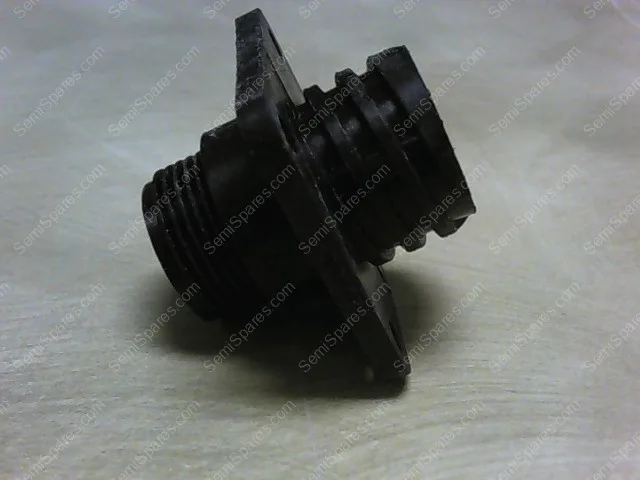 206430-1 | AMP-TE CONNECTIVITY 206430-1 CIRCULAR CONNECTOR, CPC SERIES 1. PANEL MOUNT RECEPTACLE, 4 CONTACTS, THERMOPLASTIC BODY