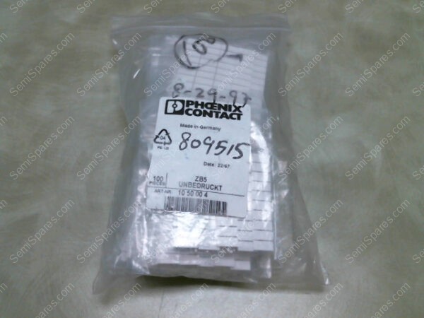 1050004 | CONNECTOR LABEL, SNAP IN FOR CLIPLINE AK, AKG, ST, USLKG, UT AND UTTB SERIES - Image 2
