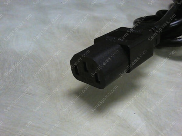 E162604 | PC 3 PRONG POWER CABLE SPT E162604 18AWGX3C VW-1CSA TYPE LL61597 6 FT