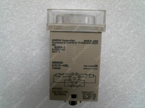 H3CR-H8L | H3CR-H8L TIMER, TIME RANGE M 0.05MIN TO 12MIN