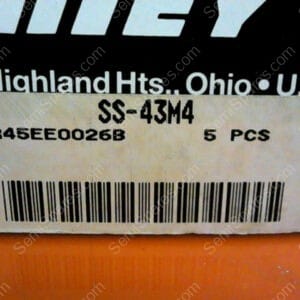 SS-43M4 | WHITEY SWAGELOK STAINLESS STEEL 40 SERIES BALL VALVE, SS-43M4