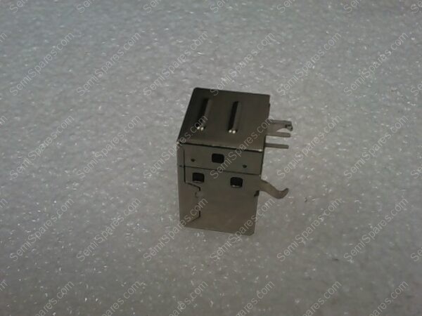 USB-B-S-F-B-TH | USB-B (USB TYPE-B) USB 2.0 RECEPTACLE CONNECTOR 4 POSITION THROUGH HOLE, RIGHT ANGLE