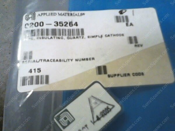 QZ-2260-00 | QUARTZ, INSULATING, CATHODE, 0200-35264, M3B