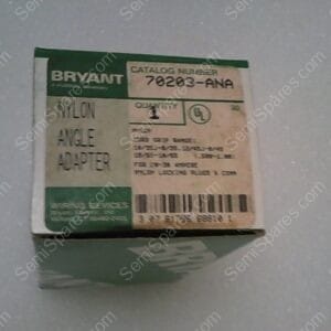 70203-ANA | NYLON ANGLE ADAPTER(OFF WHITE) FOR 20-30 AMPERE, NYLON LOCKING PLUGS & CONN