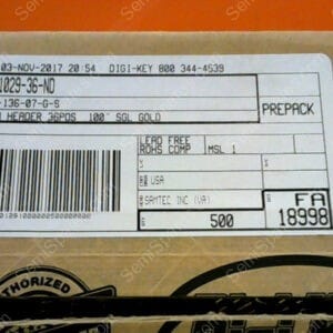 SAM1029-36-ND | CONN HEADER 36POS .100" SGL GOLD