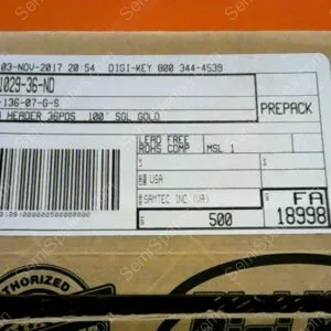 SAM1029-36-ND | CONN HEADER 36POS .100" SGL GOLD