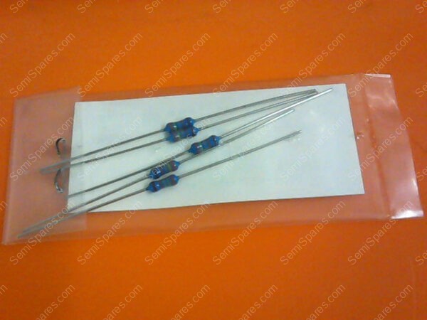 348KX | 1/4 WATT 1% METAL FILM RESISTORS 348K OHM (PK OF 5)