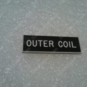 OUTER COIL | OUTER COIL RECTANGLE LABELS