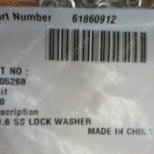 61860912 | SS LOCK WASHER NO.6