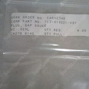 713-010221-001 | PLUG, GAP GAUGE