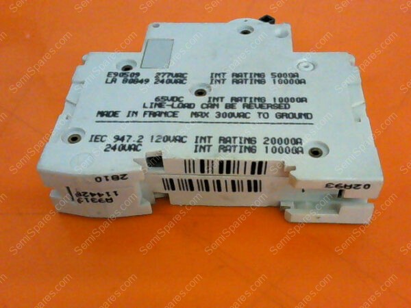 C60N4A-TYPE C | MERLIN GERIN MULTI 9 C60N 4A-TYPE D 277 VAC