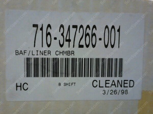 716-347266-001 | BAF/LINER CHMBR - Image 3
