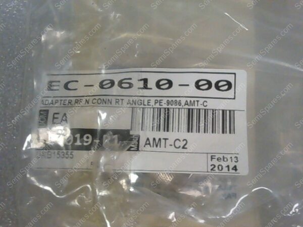 EC-0610-00 | ADAPTER,RF N CONN RT ANGLE,PE-9086,AMT-C