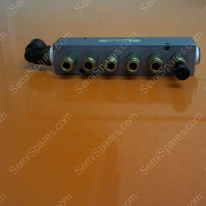 MQ22-4X6-6 | MQ MANIFOLD W/ PRE-INSTALLED PUSH-IN FITTINGS