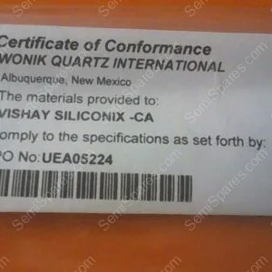 QA-0360-00 | QUARTZ TORCH,2545667-01 REV D2