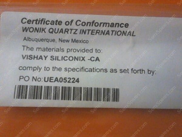 QA-0360-00 | QUARTZ TORCH,2545667-01 REV D2