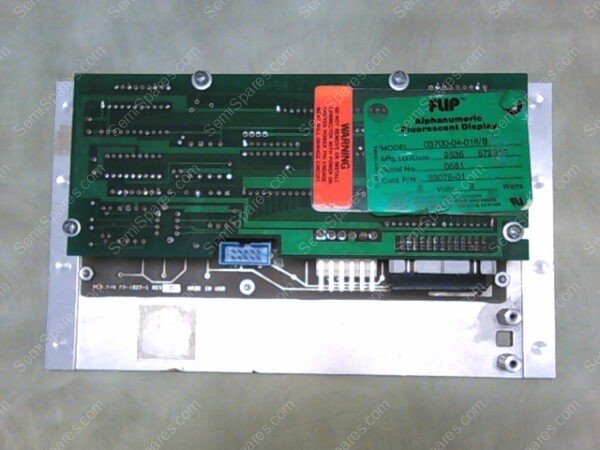 03700-04-016-S | IEE FLIP ALPHANUMERIC FLUORESCENT DISPLAY 03700-04-016/S 5V/3WATTS, W/ LUXTRON 100C OPTICAL TEMPERATURE CONTROL SYSTEM ACCUFIBER 0190-35236