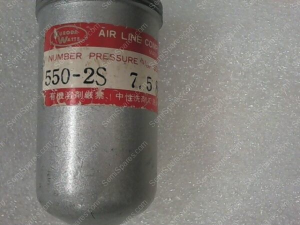 AIR LINE COMPONENT | AIR LINE COMPONENT, NUMBER OF PRESSURE KGF/CM2, 550-2S 7.5 - Image 2