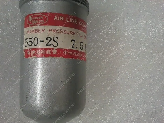 AIR LINE COMPONENT | AIR LINE COMPONENT, NUMBER OF PRESSURE KGF/CM2, 550-2S 7.5 - Image 2