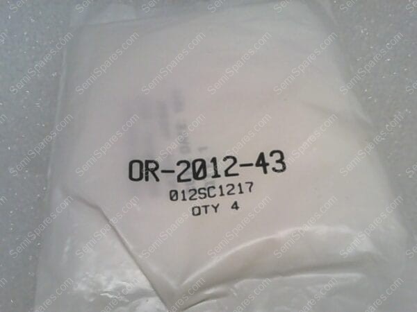 OR-2012-43 | O-RING,SC1217, AS568-012,HI TEMP WHT SIL - Image 2