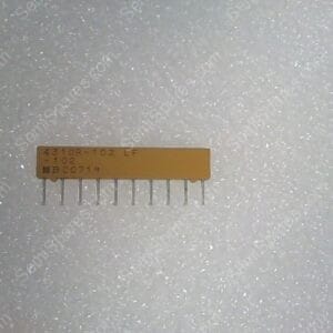 4310R-102-102 | RES ARRAY 5 RES 1K OHM 10SIP