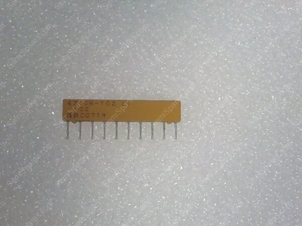 4310R-102-102 | RES ARRAY 5 RES 1K OHM 10SIP