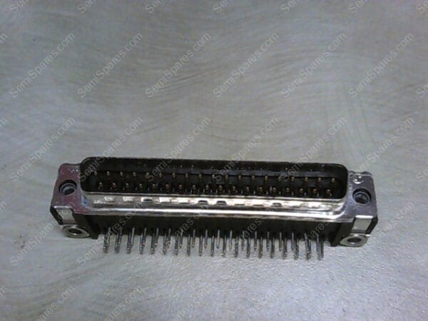 747252-4 | CONN D-SUB PLUG 37POS MALE PIN CONNECTOR R/A SLDR