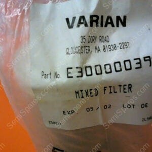 E300000039 | VARIAN MIXED FILTER P/N E300000039
