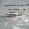 AS568-120 | INTERNATIONAL SEAL CO., AS568-120, White, SC1217, O-Ring