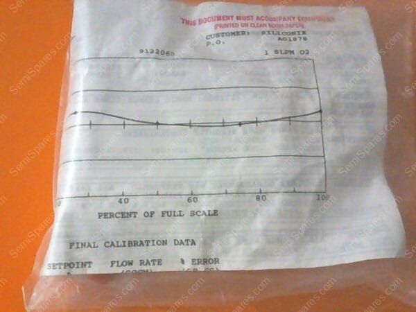 MF-0020-00 | MFC, TYLAN P/N FC260, 5SLPM/O2, FURN 3 8