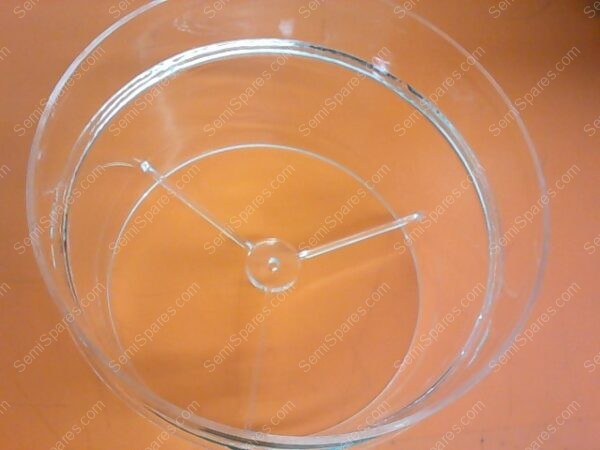 716-023634-008 | FUNNEL,QRTZ 8"", SOFT ETCH