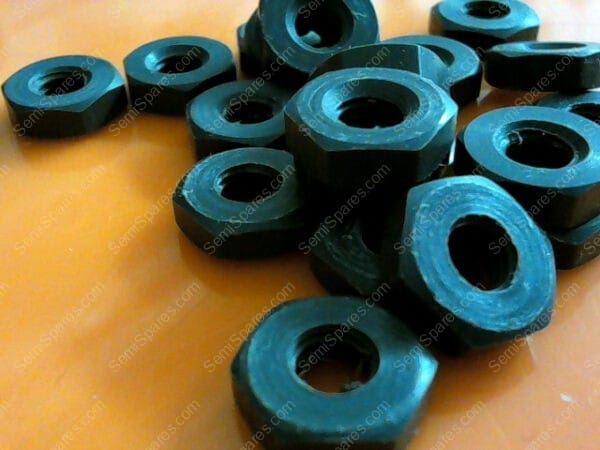 870-030820-000 | NUT, HEX, PVC, 13-32, REGULAR