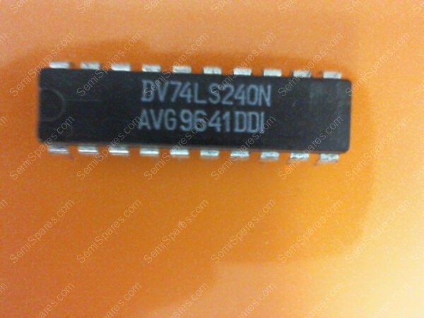DV74LS240N | INTEGRATED CIRCUITS, BUS DRIVER, LS SERIES, 2-FUNC, 4-BIT, INVERTED OUTPUT, TTL, PDIP20, DV74LS240N - Image 2