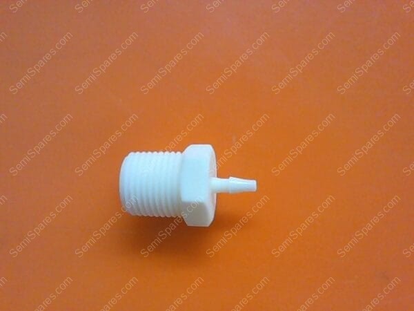 BF-0700-00 | BARB,1810-1,1/16"OT 1/8-27,WHITE NYLON,1 BAG OF 80 UNITS EACH - Image 2