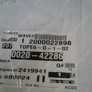 DO-0260-00 | PLATE,PERFORATED,6 ECWXZ,0020-42286, C3